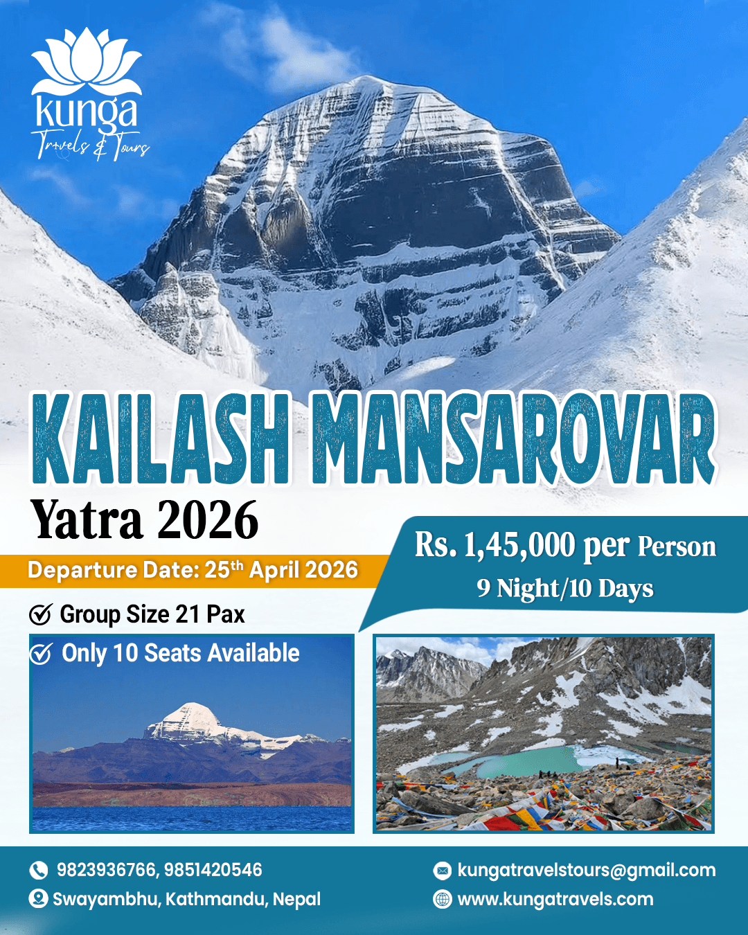 Kunga Travel portfolio image